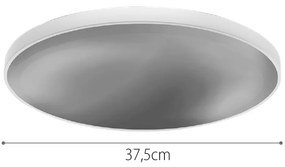 Πλαφονιέρα οροφής LED 48W RGBW (w/ controller) D:37.5cm (42029) - Μέταλλο - 42029