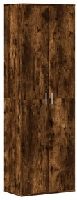 vidaXL Ντουλάπα Καπνιστή δρυς 60 x 35 x 180 εκ. από Επεξ. Ξύλο
