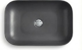 Tema Lof060 Anthracite Matt 60x40 - Επιτραπέζιος Νιπτήρας