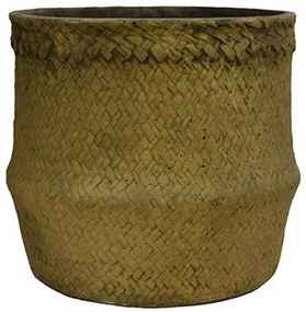 Κασπώ Light Rattan 00.03.35624 Φ25x21cm Brown Κεραμικό