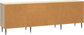 vidaXL Ντουλάπι TV 150 x 31 x 50 cm Sonoma Δρυς Επεξεργασμένο Ξύλο