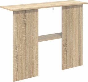 vidaXL Τραπέζι κονσόλας Sonoma Δρυς 100 x 30 x 75 εκ