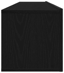 vidaXL Σετ επίπλου τηλεόρασης 2 pcs Μαύρη δρυς 100 x 30 x 30 cm