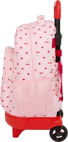 Σχολική Τσάντα με Ρόδες Glow Lab Frutitas 33 x 45 x 22 cm