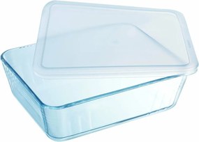 Δοχείο συντήρησης τροφίμων Pyrex Λευκό Διαφανές Ορθογώνιο 1,5 L