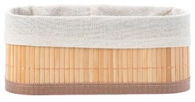 ESTIA ΚΑΛΑΘΙ ΟΡΓΑΝΩΣΗΣ BAMBOO ESSENTIALS 19.5x10cm ME ΕΠΕΝΔΥΣΗ