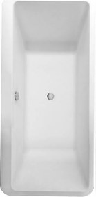 Acrilan Evita White Gloss - Ακρυλική Μπανιέρα 190x90 εκ - Maxxcoat, Αερομασάζ