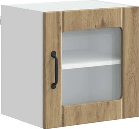 vidaXL Ραφιέρα τοίχου LUCCA Artisan Δρυς 40 x 31 x 40 εκ.