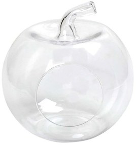 Διακοσμητικό Μήλο ORT254 31x31x31cm Clear Espiel Glass