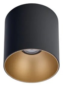 Σποτ Φωτιστικό Οροφής POINT TONE 10W GU10 Nowodvorski-8224-Μαύρο-Χρυσό 8224