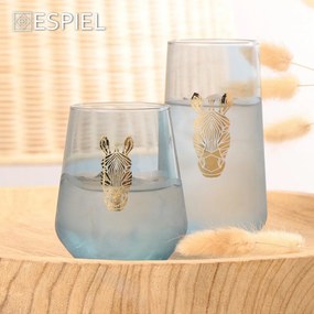 DIS. JUNGLE ZEBRA ΜΠΛΕ ΠΟΤΗΡΙ ΟΥΙΣΚΙ 425ML 8,9X11EK