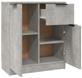 vidaXL Ντουλάπι Γκρι Σκυροδέματος 60x30x70 εκ. από Επεξεργασμένο Ξύλο