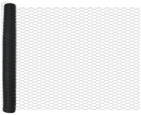 vidaXL Φράχτες  22 τεμ U-Channel Γκρι 120 εκ Χάλυβας