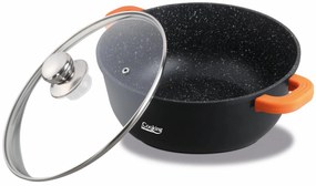 Heinner HR-SCO-A0316A Βαθιά Ανοξείδωτη Κατσαρόλα 1.2lt 16X7.5CM , DARK LINE