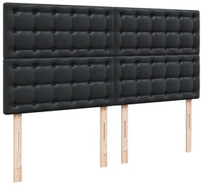 ΚΡΕΒΑΤΙ BOXSPRING ΜΕ ΣΤΡΩΜΑ ΜΑΥΡΟ 200X200 ΕΚ. ΣΥΝΘΕΤΙΚΟ ΔΕΡΜΑ 3293036