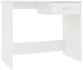 vidaXL Γραφείο Λευκό 100 x 50 x 76 εκ. από Επεξ. Ξύλο