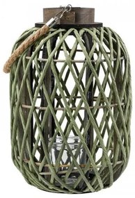 ΨΑΘΙΝΟ ΦΑΝΑΡΙ Fylliana FL8303 ΠΡΑΣΙΝΟ ΧΡΩΜΑ 22x33εκ 726-125-021