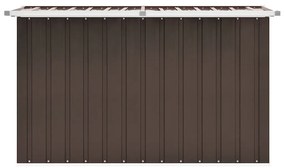 vidaXL Μπαούλο Αποθήκευσης Κήπου Καφέ 149 x 99 x 93 εκ.