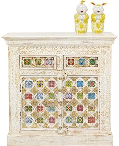 Μπουφές Bazar Ξύλο Πολύχρωμος  90x40x90εκ