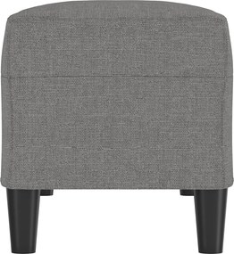 vidaXL Πάγκος Σκούρο Γκρι 100x35x41 εκ. Υφασμάτινος