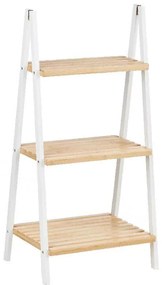 Ράφια Μπάνιου Berilo Λευκό Φυσικό 40,3 x 81,5 x 30 cm