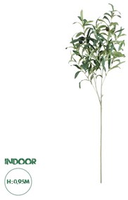 Artificial Garden OLIVE TREE BRANCH 20233 Τεχνητό Διακοσμητικό Κλαδί Ελιάς Π30 x Υ95cm