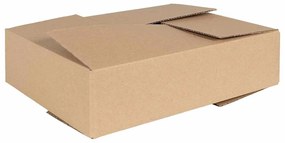 Πτυσσόμενο Κουτί 50 pcs Φυσικό 40 x 30 x 10 εκ. Χαρτόνι