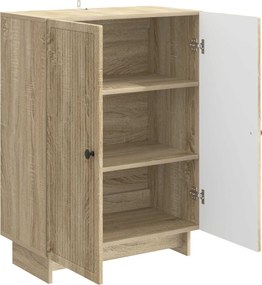 vidaXL Πλαϊνό γραφείο Sonoma Δρυς 66 x 34,5 x 90 εκ Επεξεργασμένο Ξύλο