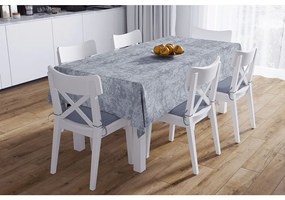 Τραπεζομάντηλο Panama Shadow Με Τραβέρσα (Σετ 2τμχ) Light Grey DimCol 140Χ140 140x140cm Cotton-Polyester