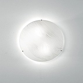 Φωτιστικό Οροφής - Πλαφονιέρα I-Kardio-PL30 E27 30x30x9,5cm White Luce Ambiente Design