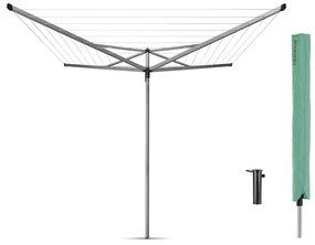 Brabantia 90300259 Πτυσσόμενη Απλώστρα Δαπέδου για τον Κήπο 40m