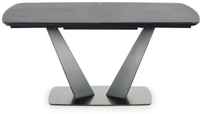 FANGOR extension table, color: top - dark grey, legs - black DIOMMI V-CH-FANGOR-ST