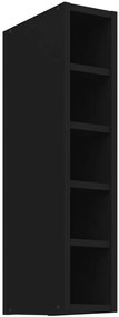 Κρεμαστό ντουλάπι με ράφια Arianna 15 G 72 OTW-Μαύρο