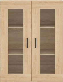 vidaXL Ντουλάπι Επιτοίχιο Sonoma Δρυς 69,5 x 34 x 90 εκ.
