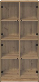 vidaXL Highboard Artisan Oak 68 x 37 x 142 εκ Επεξεργασμένο ξύλο