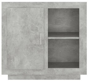 vidaXL Συρταριέρα Γκρι Σκυροδέματος 80 x 40 x 75 εκ.