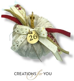 Κολοκύθα Εκρού βελούδινη μεσαία - Ασημί