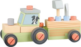 Ξύλινο Παιχνίδι Orange Tree Toys Tractor 60-12801