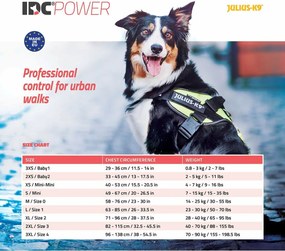 Λουρί Σκύλου Julius K9 IDC Μαύρο