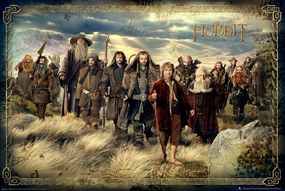 Αφίσα The Hobbit - Ένα Αναπάντεχο Ταξίδι, (91.5 x 61 cm)