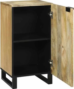 vidaXL Γραφείο Καφέ 40 x 33 x 75 εκ. Μασίφ ξύλο μάνγκο