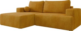 Γωνιακός καναπές Mivo-Moustardi-Αριστερή