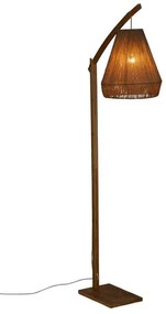 Φωτιστικό δαπέδου Sean Ε27 60W μπαμπού μπεζ 52x30x158εκ 52x30x158 εκ.