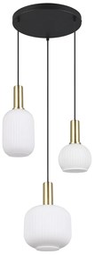 Φωτιστικό Κρεμαστό Trio Lighting DIVA 319830308 Ορειχαλκωμένο Ματ (Brass Mat)