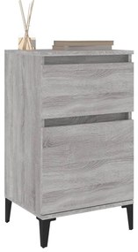 vidaXL Κομοδίνο Γκρι Sonoma 40x35x70 εκ.