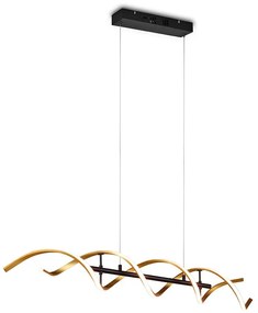 Φωτιστικό Κρεμαστό Trio Lighting SEQUENCE 341810208 Χρυσό Χρώμα (Gold Coloured) 2300+3000+4000K