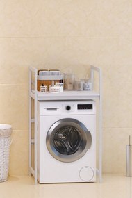 Ντουλάπι Πλυντηρίου Λευκό CLEZUDE 70x60x116