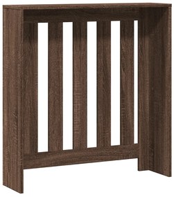 vidaXL Κάλυμμα Καλοριφέρ Καφέ Δρυς 78x20x82 εκ. Επεξεργασμένο Ξύλο