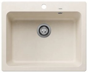 Blanco Naya 6 Soft White SILGRANIT™ PuraDur™ Γρανιτένιος Νεροχύτης Ένθετος με 1 Γούρνα 61,5x51cm