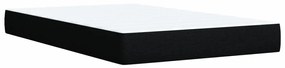 Κρεβάτι Boxspring με Στρώμα Μαύρο 120x190 εκ. Υφασμάτινο 3288136